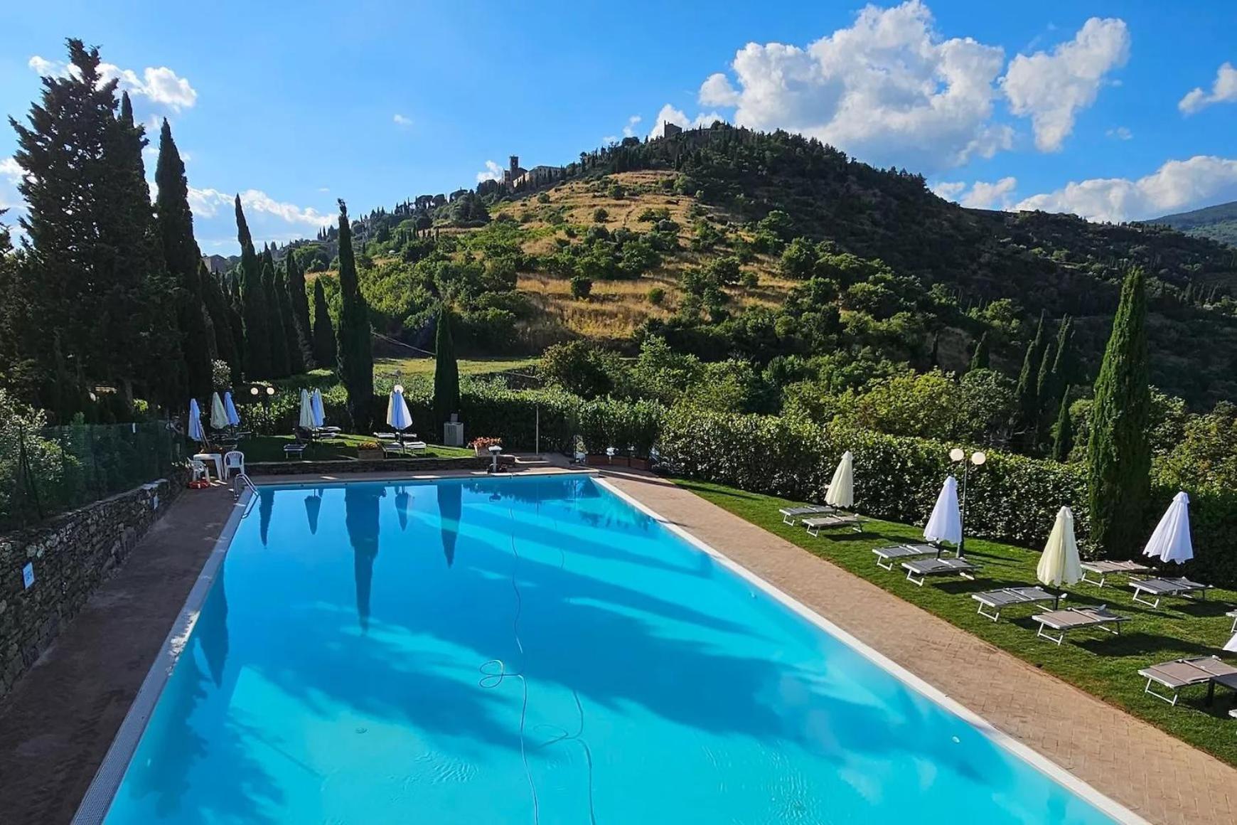 Cortona Suite - The House With Well And The Frescos Palace Bagian luar foto